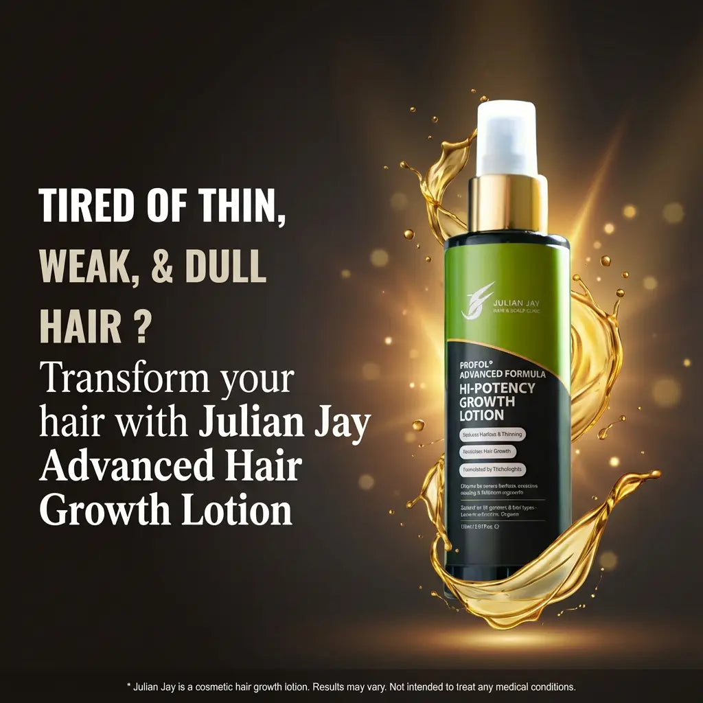 Complete Hair Growth Treatment Kit for Hair loss - Save £25 Julian Jay