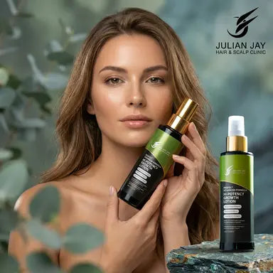 Hair Growth Shampoo and Lotion Spray Julian Jay Hair Loss Treatment | Hair Growth Products UK