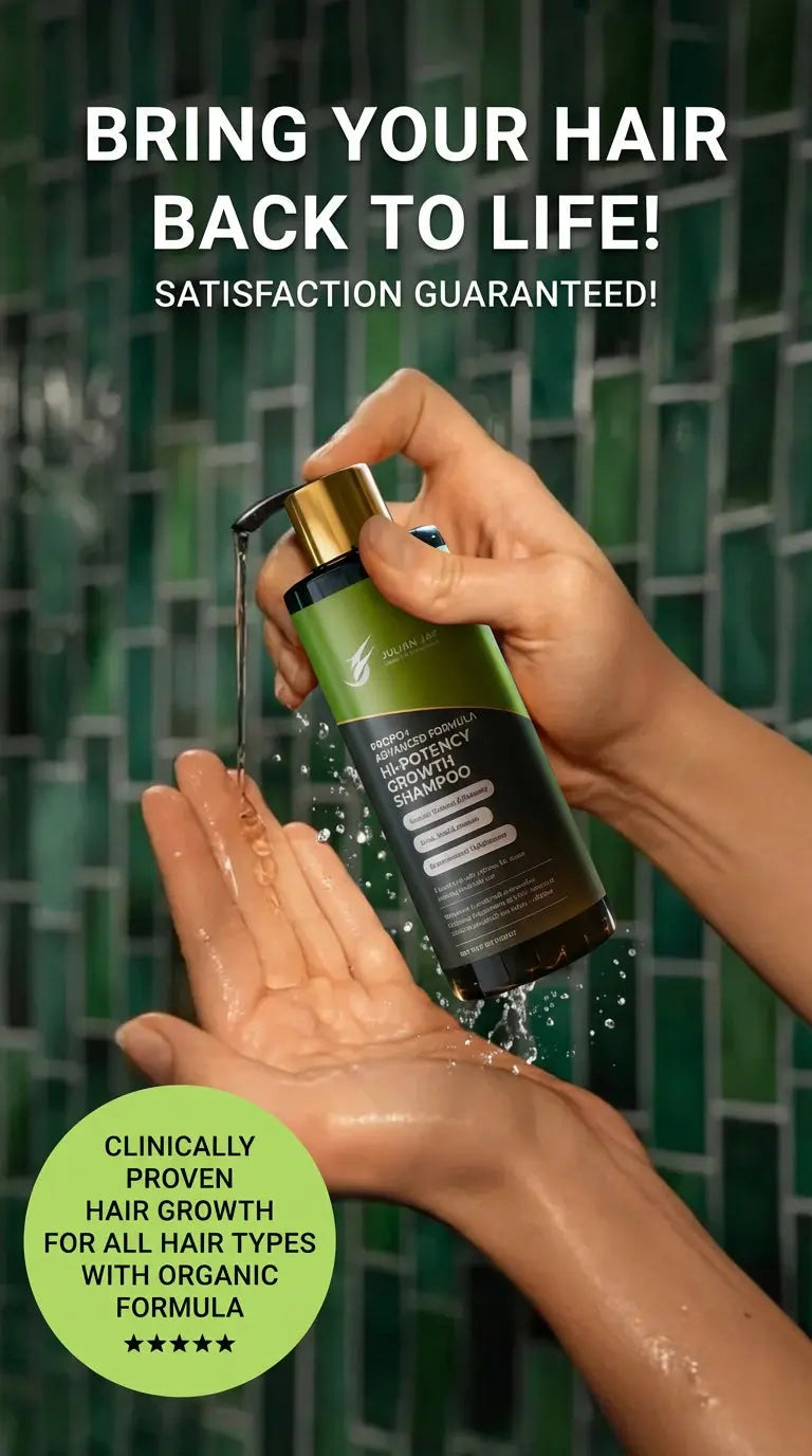 Complete Hair Growth Treatment Kit for Hair loss - Save £25 Julian Jay