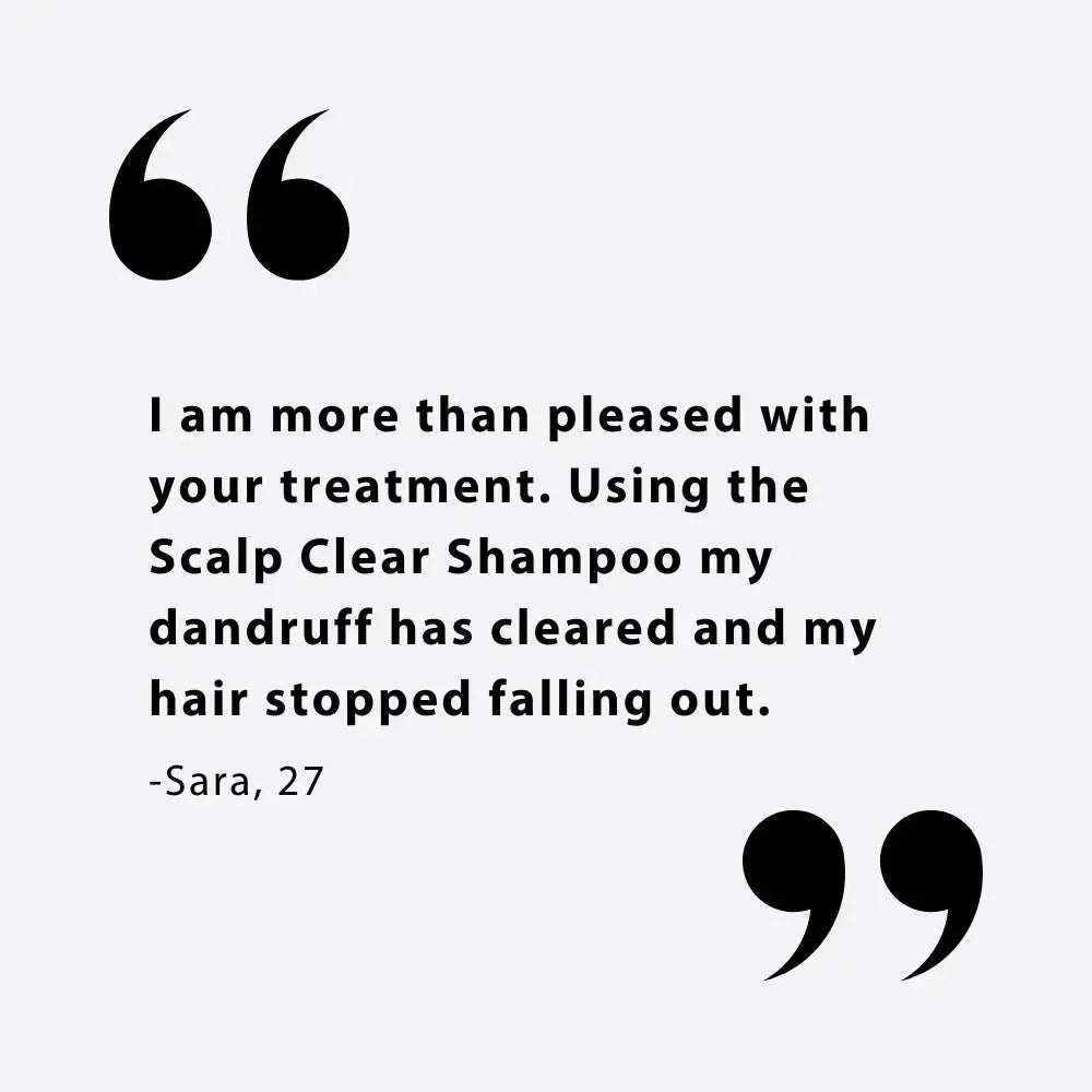 Julian Jay Profol Active Scalp Cleanser 30ml trial sample bottle for hair loss and scalp health