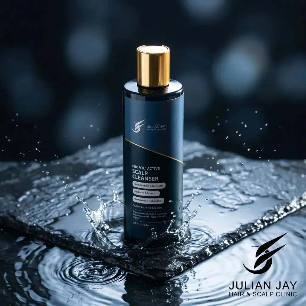 Scalp Cleanser for Anti Dandruff & Anti-Itch hair. Julian Jay Hair Care