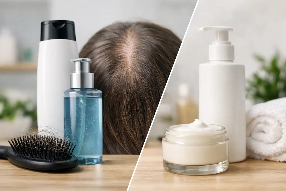 Should You Choose Shampoo or Lotion for Thinning?