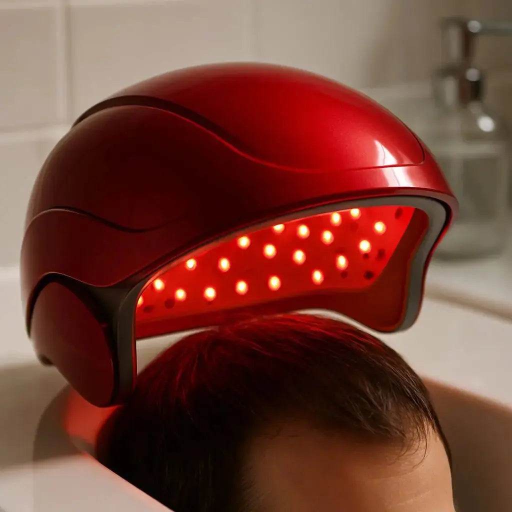 How to Use Red Light Therapy for Hair Growth at Home: A Practical Guide - Julian Jay Hair Care
