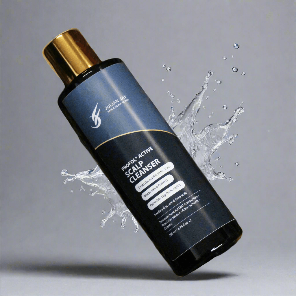 Anti-Dandruff and Itch Clear Shampoo - Pro Active for Hair Repair and Fullness - Julian Jay Hair Care
