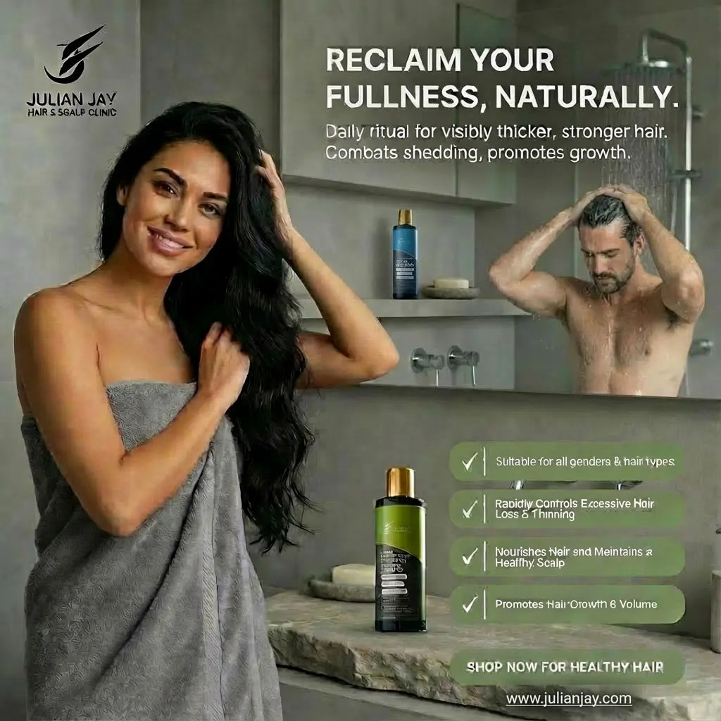 FREE Active Scalp Cleanser - 1 week trial sample (Just pay £3.50 postage) Julian Jay